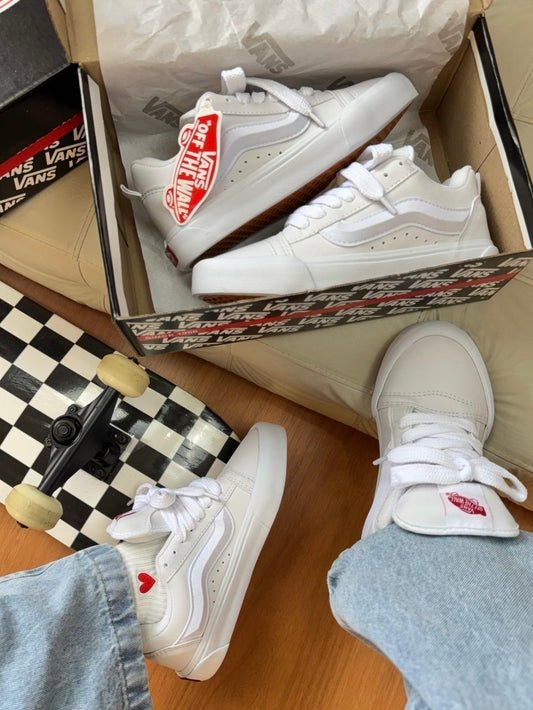 Vans Old Knu Plataforma - All White
