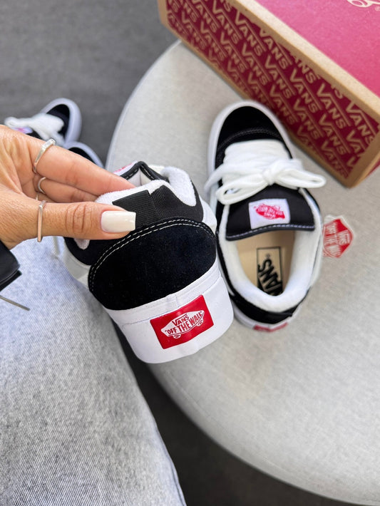 Vans Old Knu Plataforma - Preto