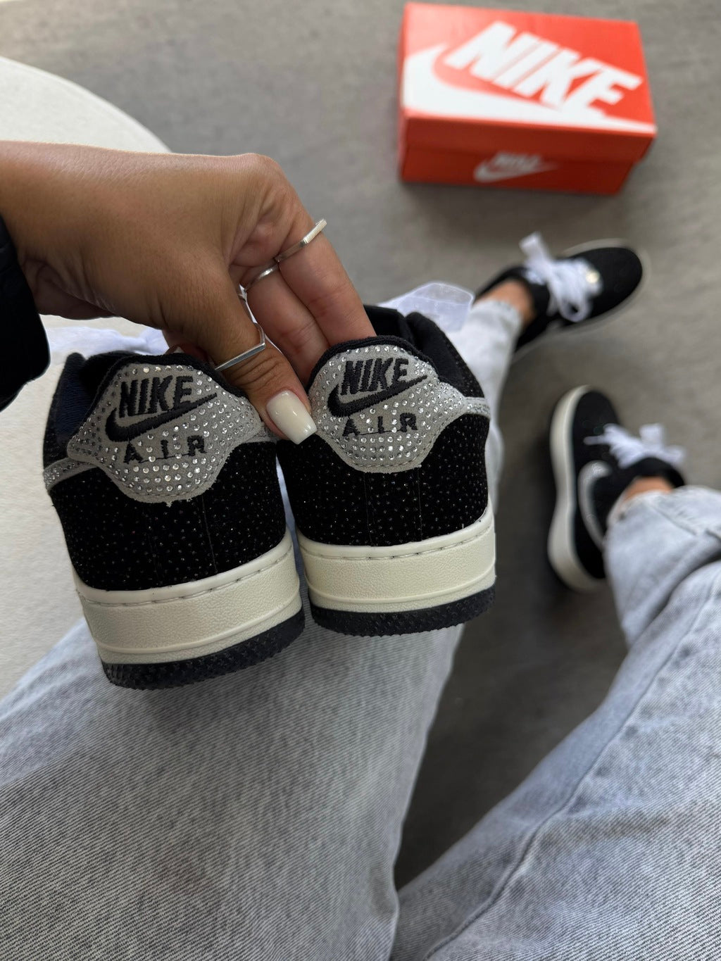 Nike Air Force 1 Luxo- Strass