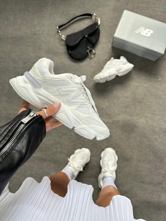 New Balance 9060 Couro - Branco