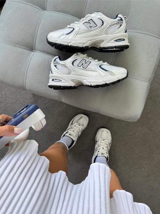 New Balance 530 Couro - Branco