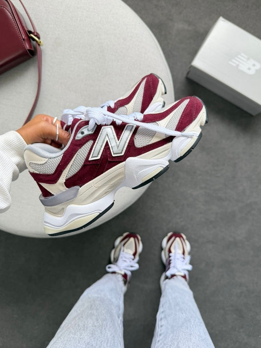 New Balance 9060 Couro - Marsala